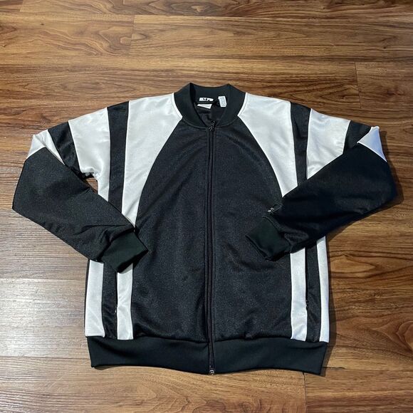 adidas Jackets & Blazers - Adidas Originals Casual Colorblock Full Zip Jacket Black/White Womens Size M